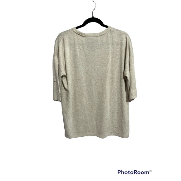 Chelsea And Theodore Pearl Embellished Top. Small. - Picture 4 of 6